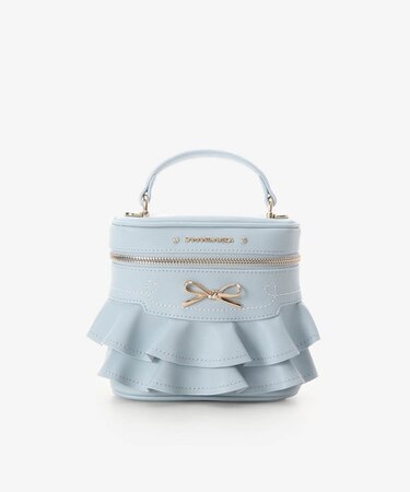 フリルリボンバニティーバッグ