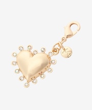 ストーンハートファスナーチャーム