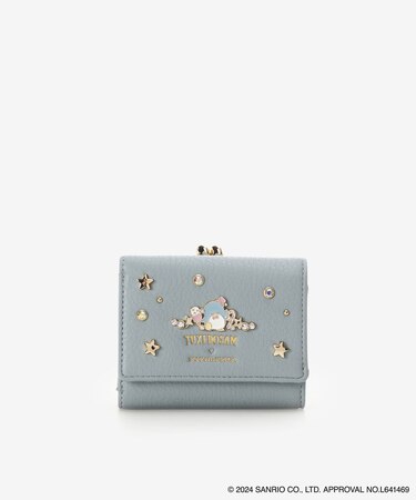 【タキシードサムコレクション】ビジュー折財布