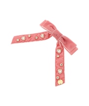 ハートビジューリボンバレッタ