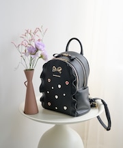 ビジューフラッターリュック