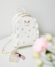 ビジューフラッターリュック