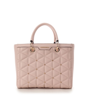 キルティングスタッズスクエアバッグ