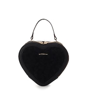 チュールハート型ショルダーバッグ