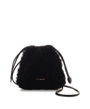 チュールショルダーバッグ