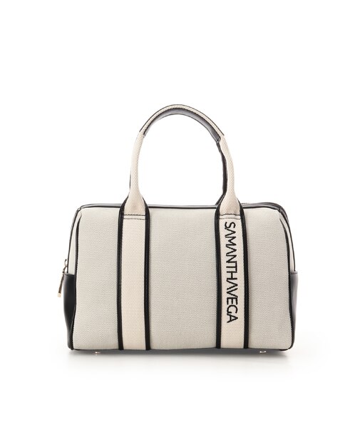 ロゴテープボストンバッグ（小）