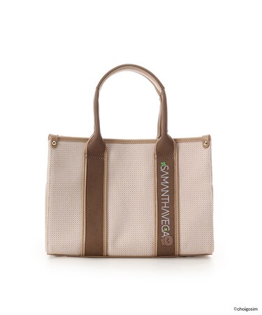 チェゴシム×SAMANTHAVEGA 「くまゴシム」ロゴテープバッグ