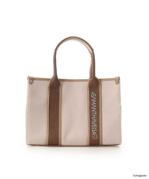 チェゴシム×SAMANTHAVEGA 「くまゴシム」ロゴテープバッグ