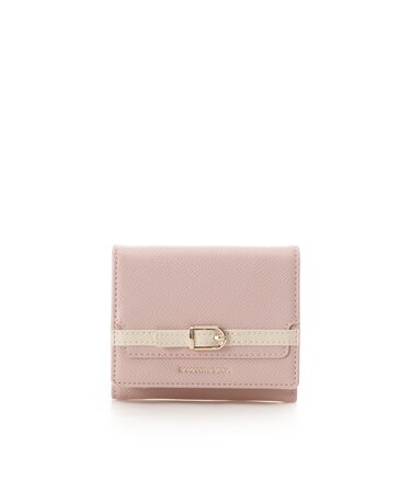 フロントバックル折財布