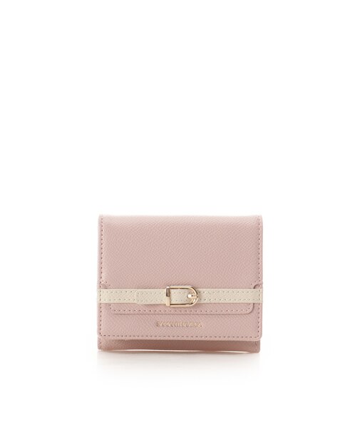 フロントバックル折財布