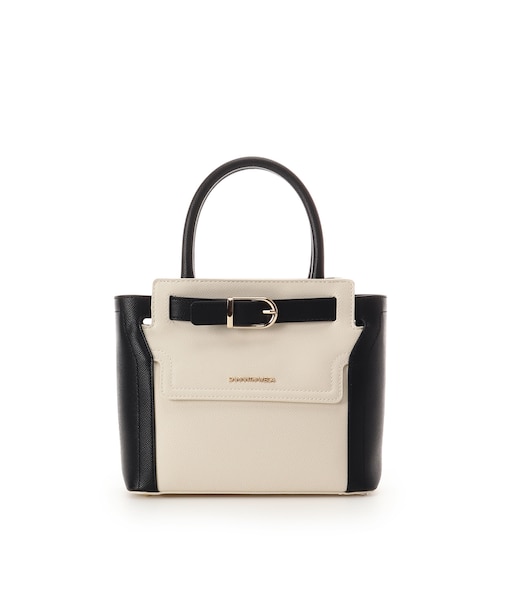 フロントバックルハンドバッグ