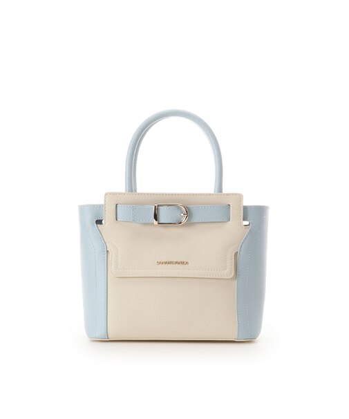 フロントバックルハンドバッグ