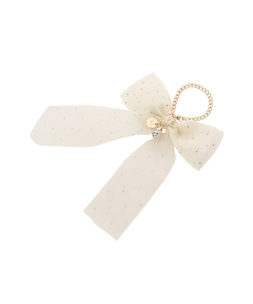 シフォンリボンバッグチャーム