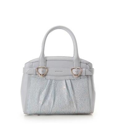 レースハートベルトハンドバッグ