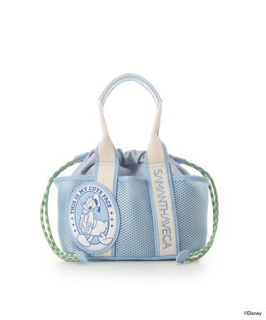 「ミッキーマウス＆フレンズ」ロゴテープハンドバッグ（ドナルドダック）