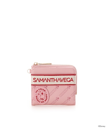 「ミッキーマウス＆フレンズ」折財布（ミニーマウス）