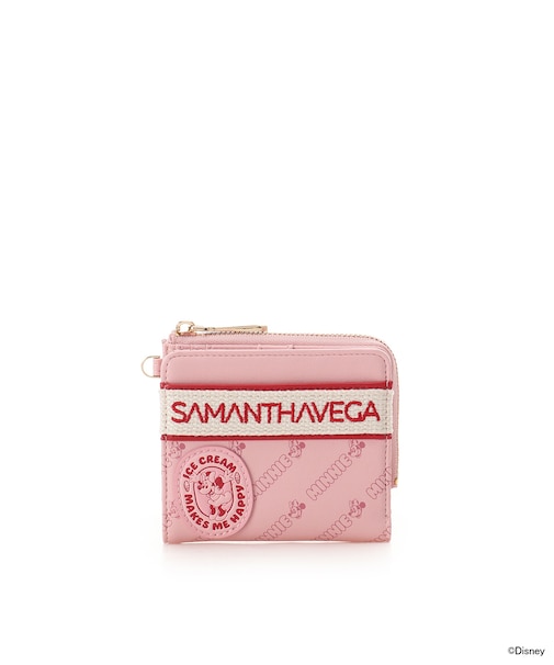 「ミッキーマウス＆フレンズ」折財布（ミニーマウス）