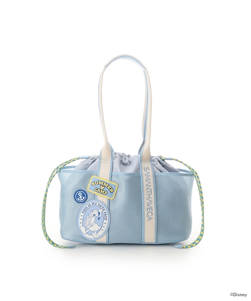 「ミッキーマウス＆フレンズ」ロゴテープトートバッグ（ドナルドダック）