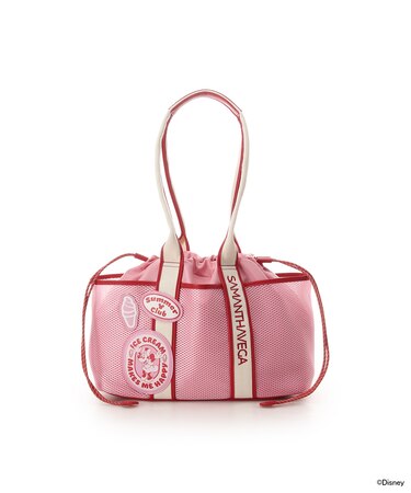 「ミッキーマウス＆フレンズ」ロゴテープトートバッグ（ミニーマウス）