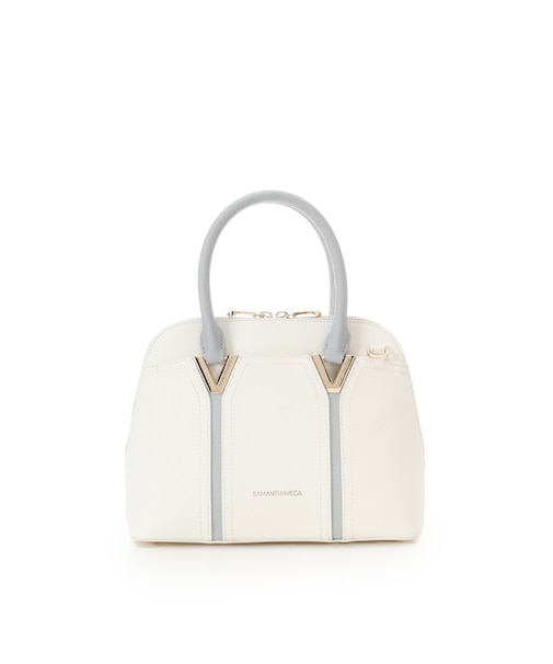 Vカットショルダーバッグ