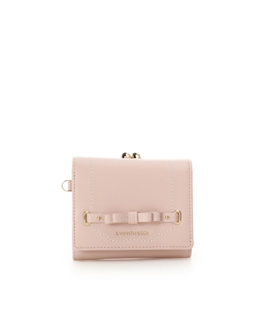 バレッタリボン折財布