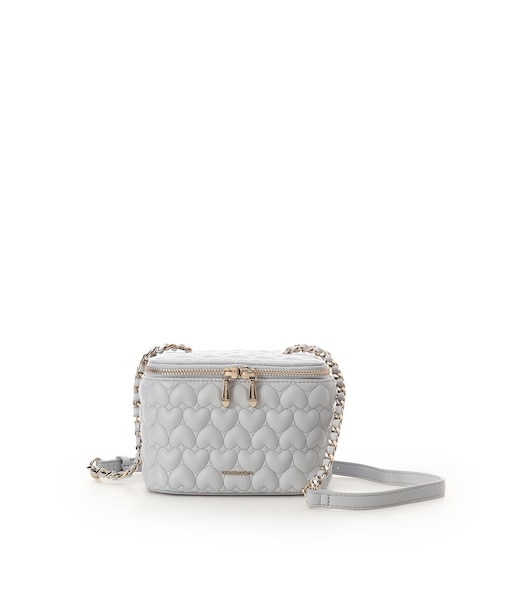 エターナルハートキルトバニティバッグ