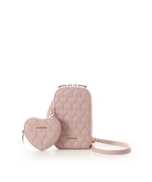 エターナルハートキルトスマホショルダー