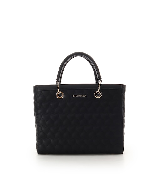 エターナルハートキルトハンドバッグ