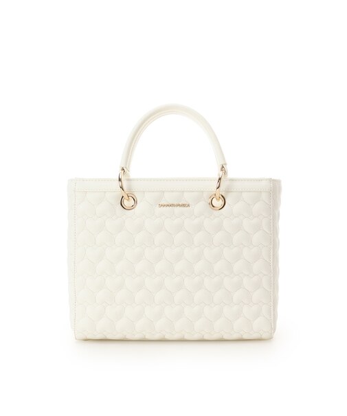 エターナルハートキルトハンドバッグ