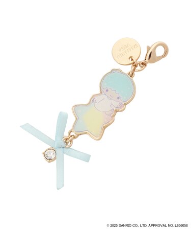 『リトルツインスターズ』(キキ)ファスナーチャーム