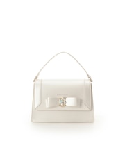 [Holiday Collection] パールカラージュエルリボンショルダーバッグ