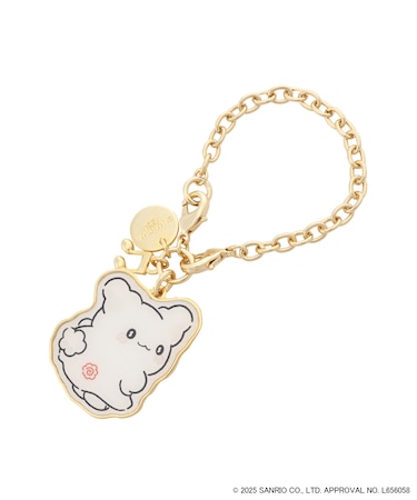 「はなまるおばけ」音符バッグチャーム