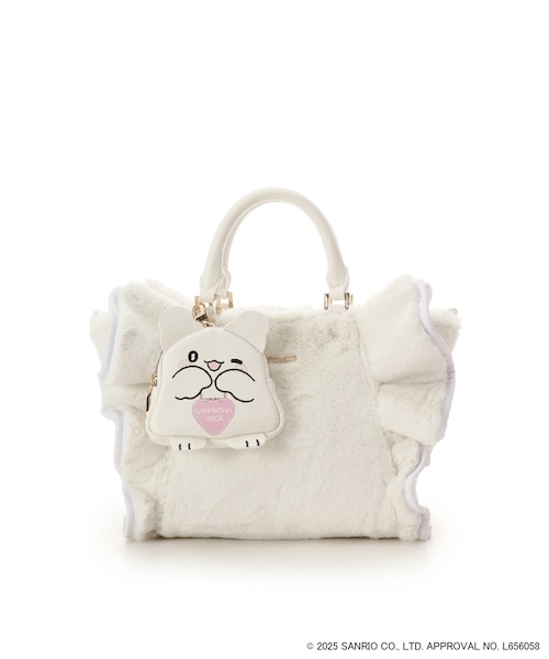 SAMANTHAVEGA はなまるおばけ ハンドバッグ ＆ ぬいぐるみチャーム はなまるおばけ」ハンドバッグ｜サマンサベガの通販｜&mall（アンド