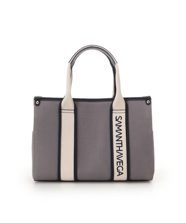 新色ロゴテープキャンバスハンドバッグ（小）