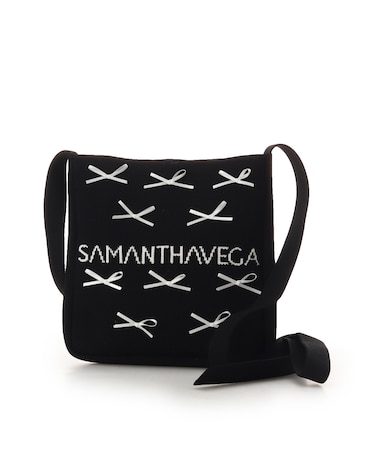 ニットショルダーバッグ