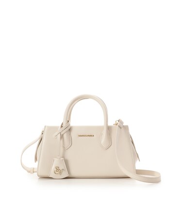 ロゴ金具ショルダーバッグ