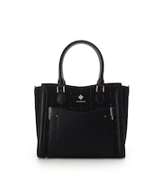 新色ツイードダイヤカットハンドバッグ