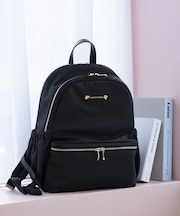 アクセントビジューリュック