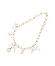 クリアリボンバッグチャーム