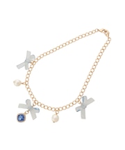 クリアリボンバッグチャーム