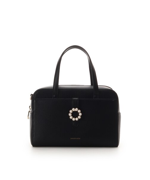 サークルパールハンドバッグ