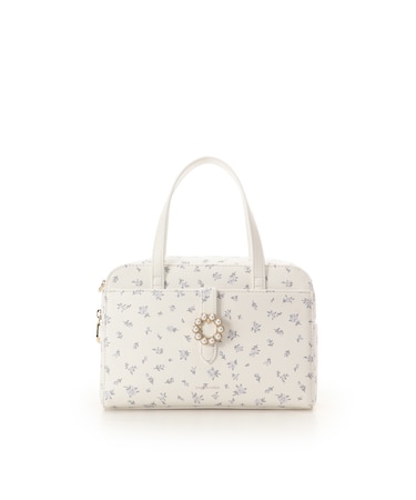 サークルパールハンドバッグ