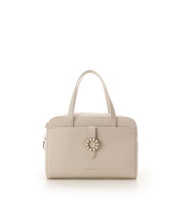 サークルパールハンドバッグ