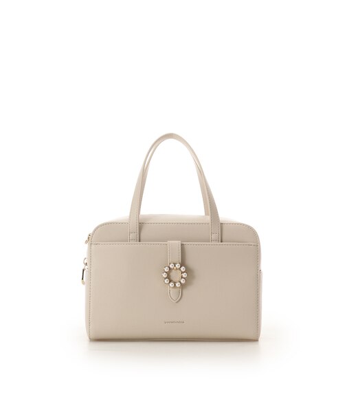 サークルパールハンドバッグ