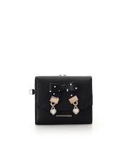 ハートドット折財布