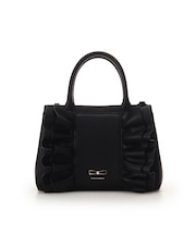 フリルリボンハンドバッグ