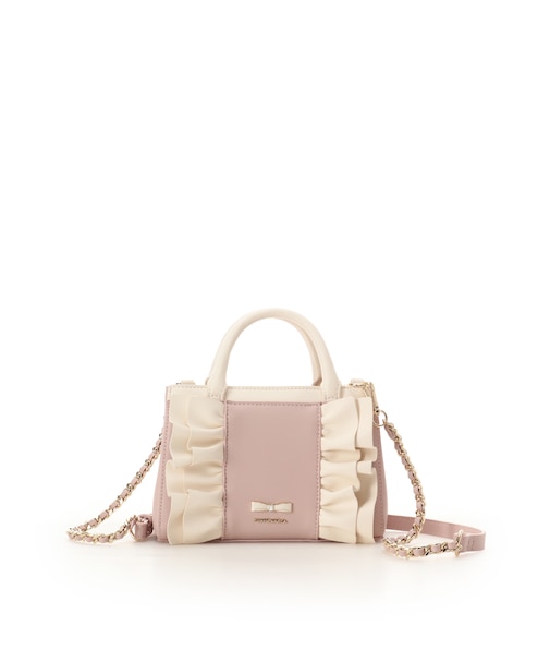 フリルリボンショルダーバッグ