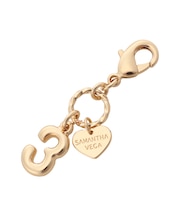 ラッキーナンバーファスナーチャーム3