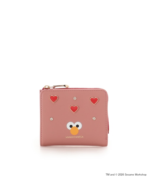 セサミストリートコレクション「エルモ」折財布