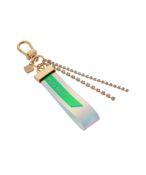 オーロラ蛍光ロゴチャーム